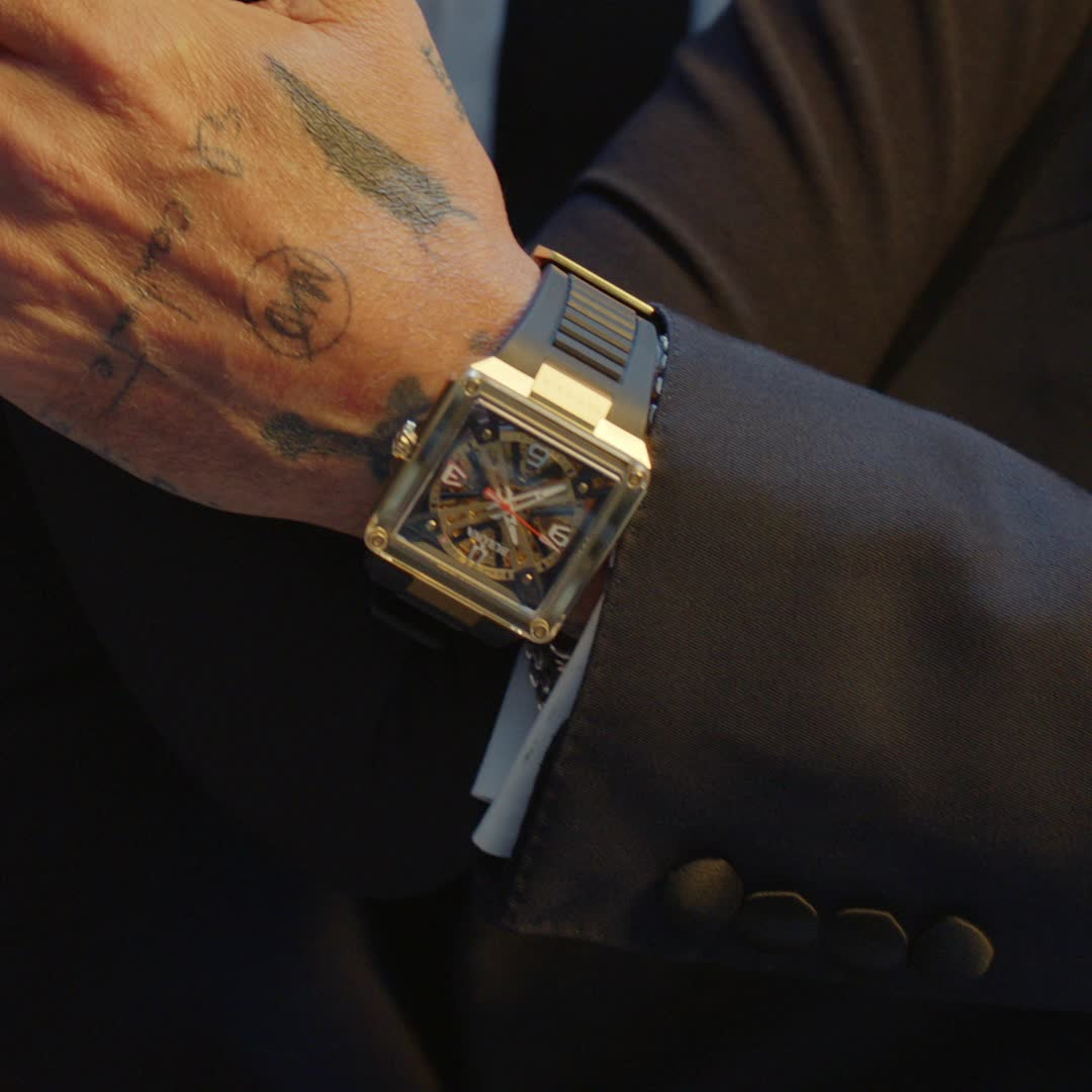 Gold-Tone Dial HNBR Rubber Series X² 97A195 | Bulova